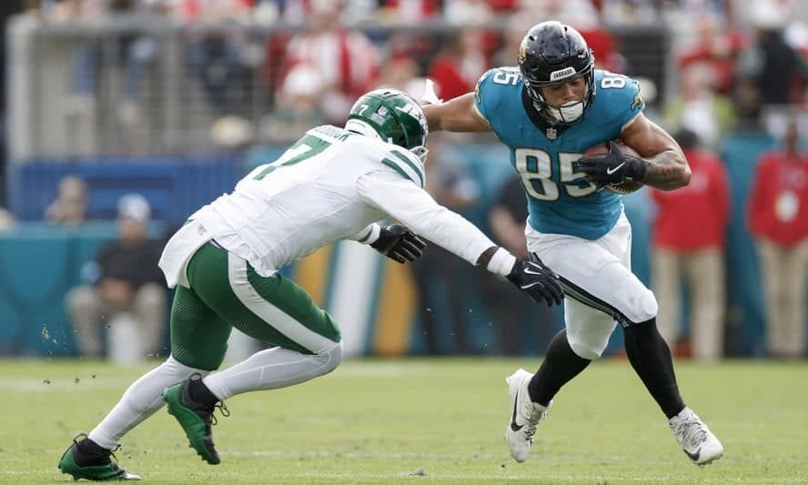Brenton Strange Fantasy Football Tight End Sleepers and Streamers