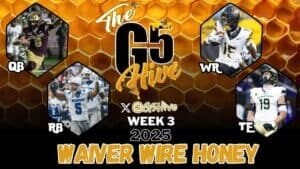 College Fantasy Football: G5 Waiver Additions College Fantasy Football: G5 Waiver Additions