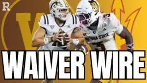 College Fantasy Football: Week 5 Waiver Wire Gemstones College Fantasy Football: Week 5 Waiver Wire Gemstones