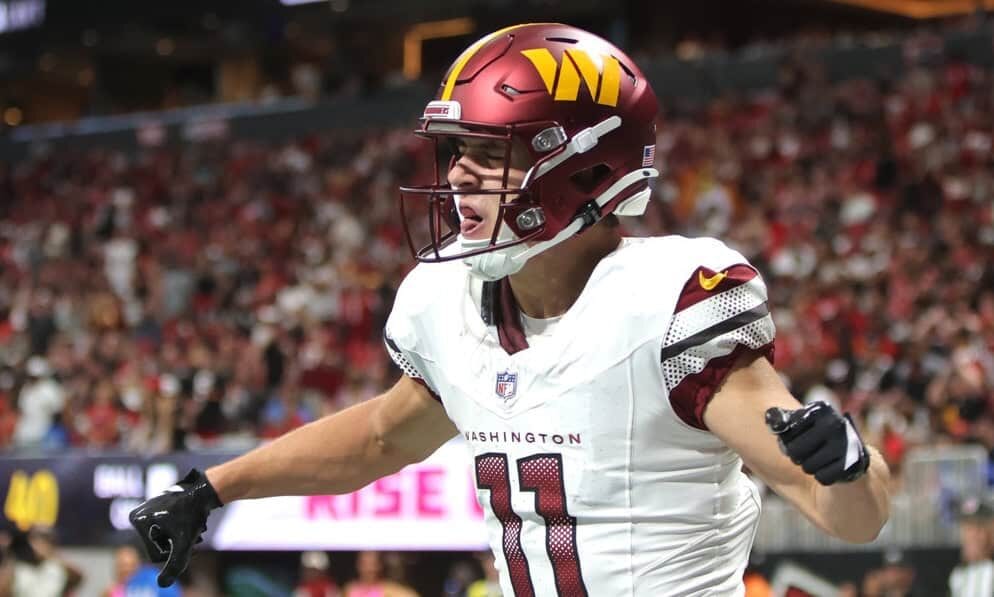 Luke McCaffrey Week 7 NFL DFS Late Slate