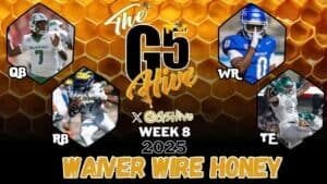 College Fantasy Football: G5 Waiver Wire Treasures College Fantasy Football: G5 Waiver Wire Treasures
