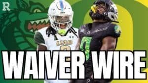 College Fantasy Football: Week 9 Waiver Wire Gemstones College Fantasy Football: Week 9 Waiver Wire Gemstones