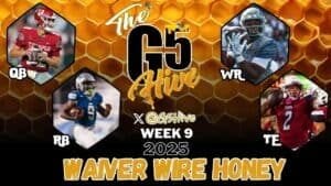 College Fantasy Football: G5 Waiver Wire Adds College Fantasy Football: G5 Waiver Wire Adds