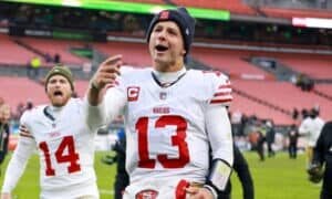 NFL DFS Late Slate Picks Week 15 Brock Purdy - Dynasty Fantasy Football