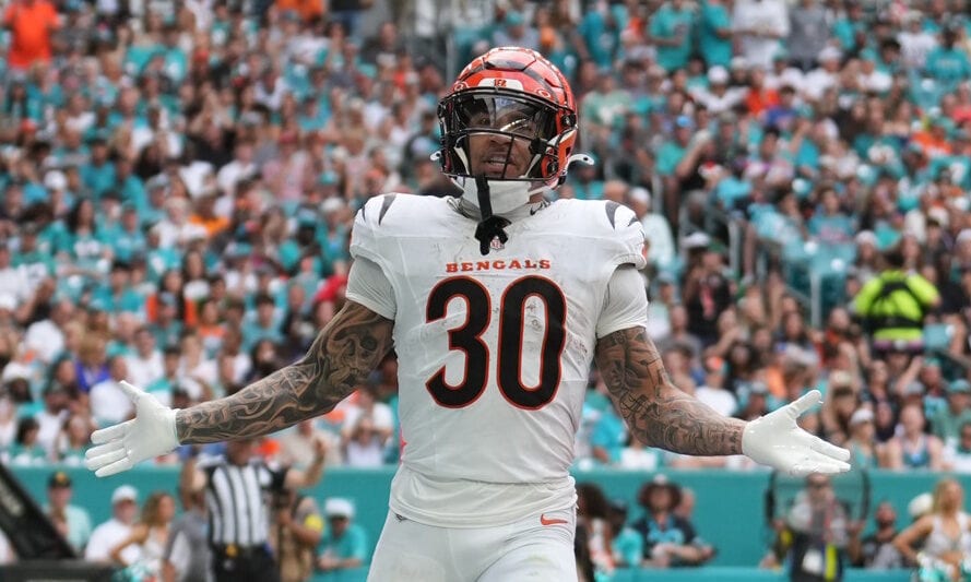Chase Brown Week 18 RB Rankings