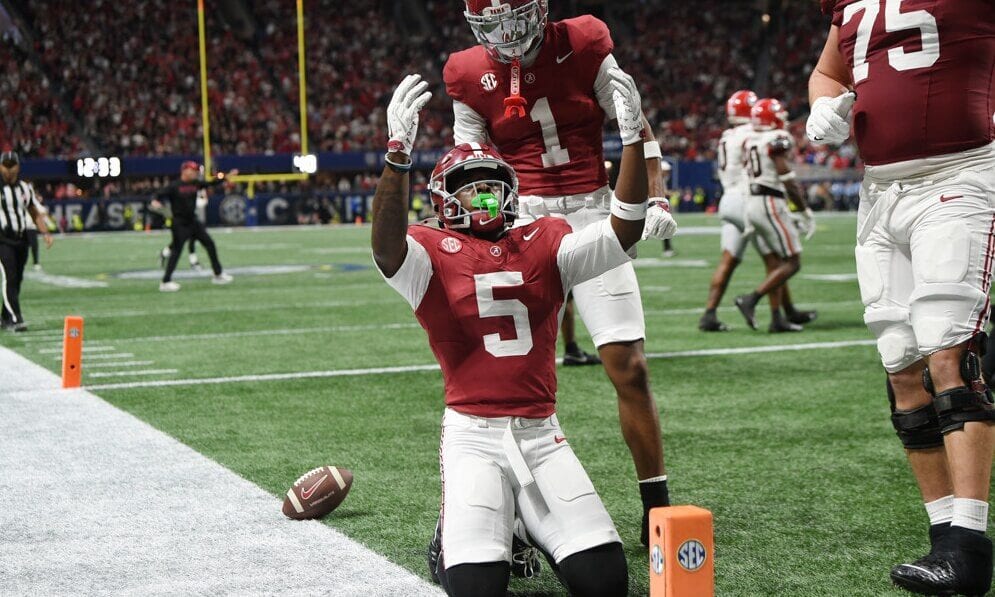 Germie Bernard Senior Bowl NFL Wide Receiver Prospects