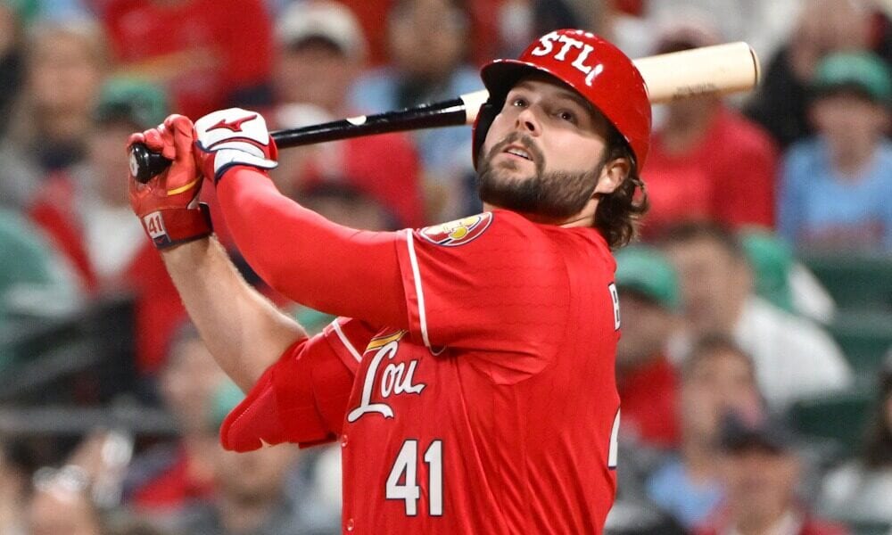 Alec Burleson Fantasy Baseball Undervalued and Overvalued