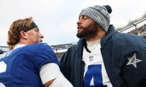 4 Sneaky Candidates to Finish as the QB1 for Fantasy Football in 2026 Jaxson Dart Dak Prescott QB1 Fantasy Football