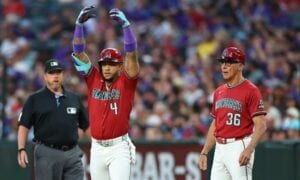 Fantasy Baseball Risers and Fallers: Marte Surges, Okamoto Falls Ketel Marte Fantasy Baseball Risers and Fallers