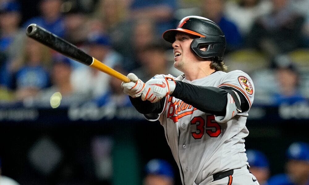 Adley Rutschman Fantasy Baseball Risers and Fallers