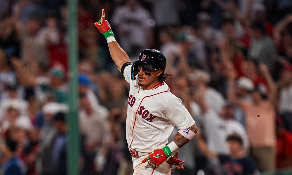 Jarren Duran Fantasy Baseball Hitting Risers and Fallers