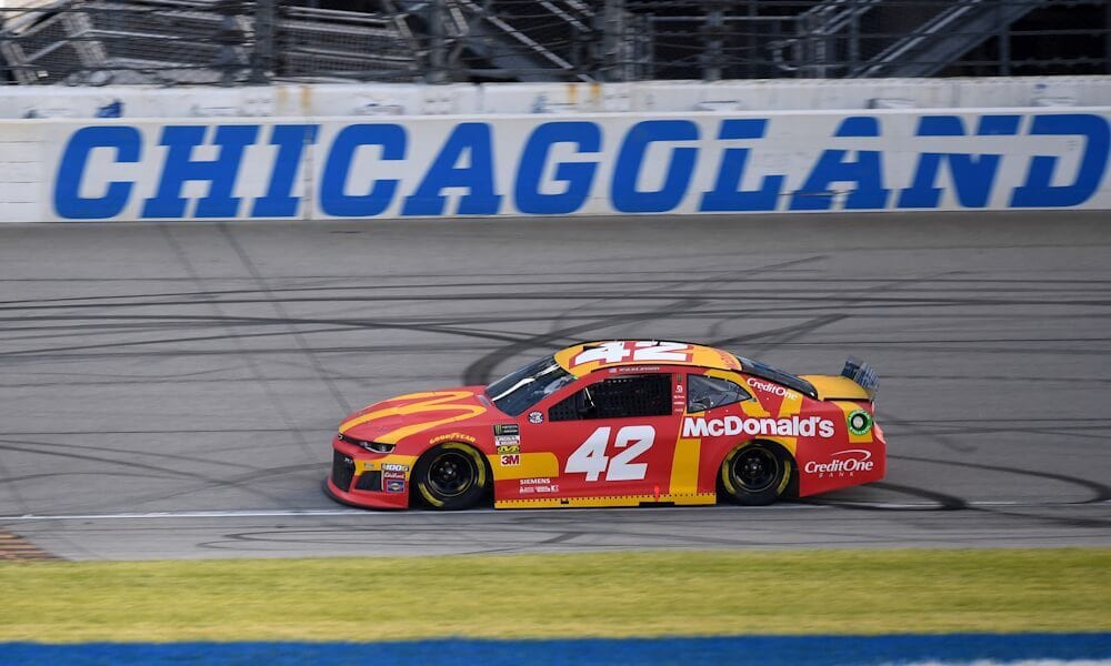 Chicagoland Speedway Kyle Larson NASCAR DFS