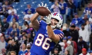 5 Tight End Busts to Fade at ADP in 2026 Fantasy Football Drafts Dalton Kincaid Tight End Busts to Fade in 2026 Fantasy Football