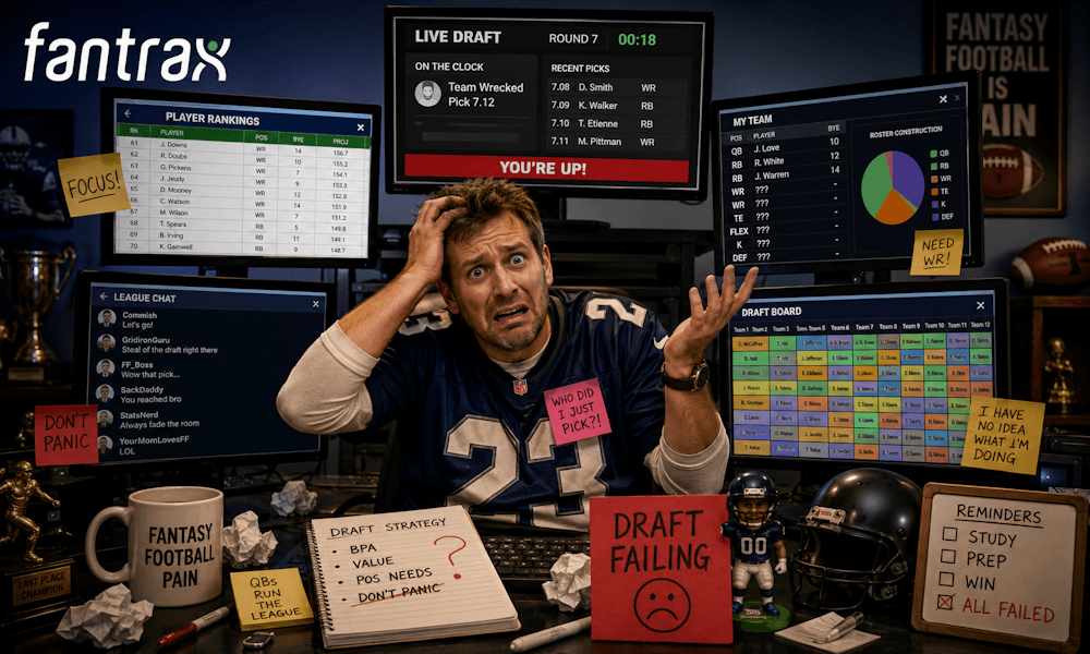 Fantasy Football Draft Mistakes