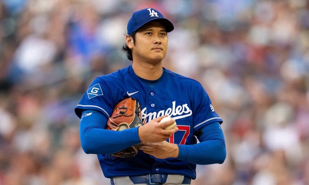 Shohei Ohtani Knee Fantasy Baseball Injury Report MLB