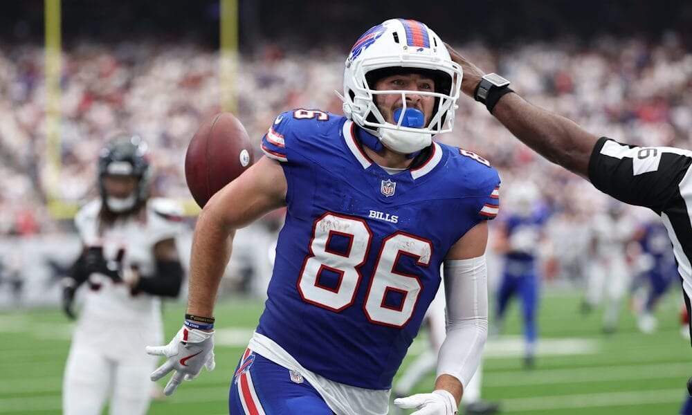 Dalton Kincaid NFL Week 2 Tight End Rankings Fantasy Football