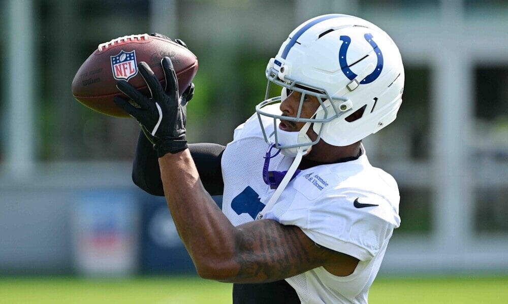 Josh Downs Week 3 Wide Receiver Starts and Sits Fantasy Football