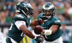 2026 NFL DFS: Monday Night Football Plays Saquon Barkley Jalen Hurts Monday Night Football NFL DFS