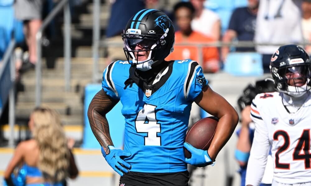 Tetairoa McMillan Week 4 Fantasy Football Winners