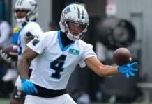 Fantasy Football Week 4 Wide Receiver Sleepers and Streamers Tetairoa McMillan Week 4 Wide Receiver Sleepers Streamers
