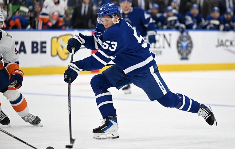 Easton Cowan Fantasy Hockey NHL Usage Trends