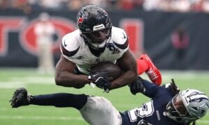 Week 6 NFL Player Props Woody Marks Week 6 Running Back Player Props