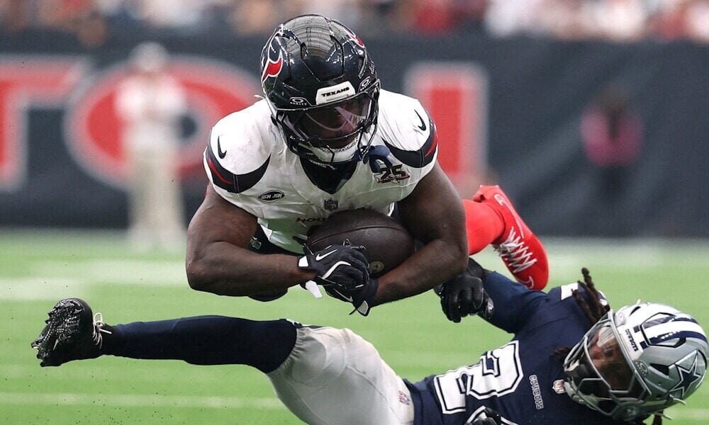 Woody Marks Week 6 Running Back Player Props